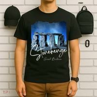 Stonehenge England Souvenir Stonehenge At Night T-Shirt thumb 6