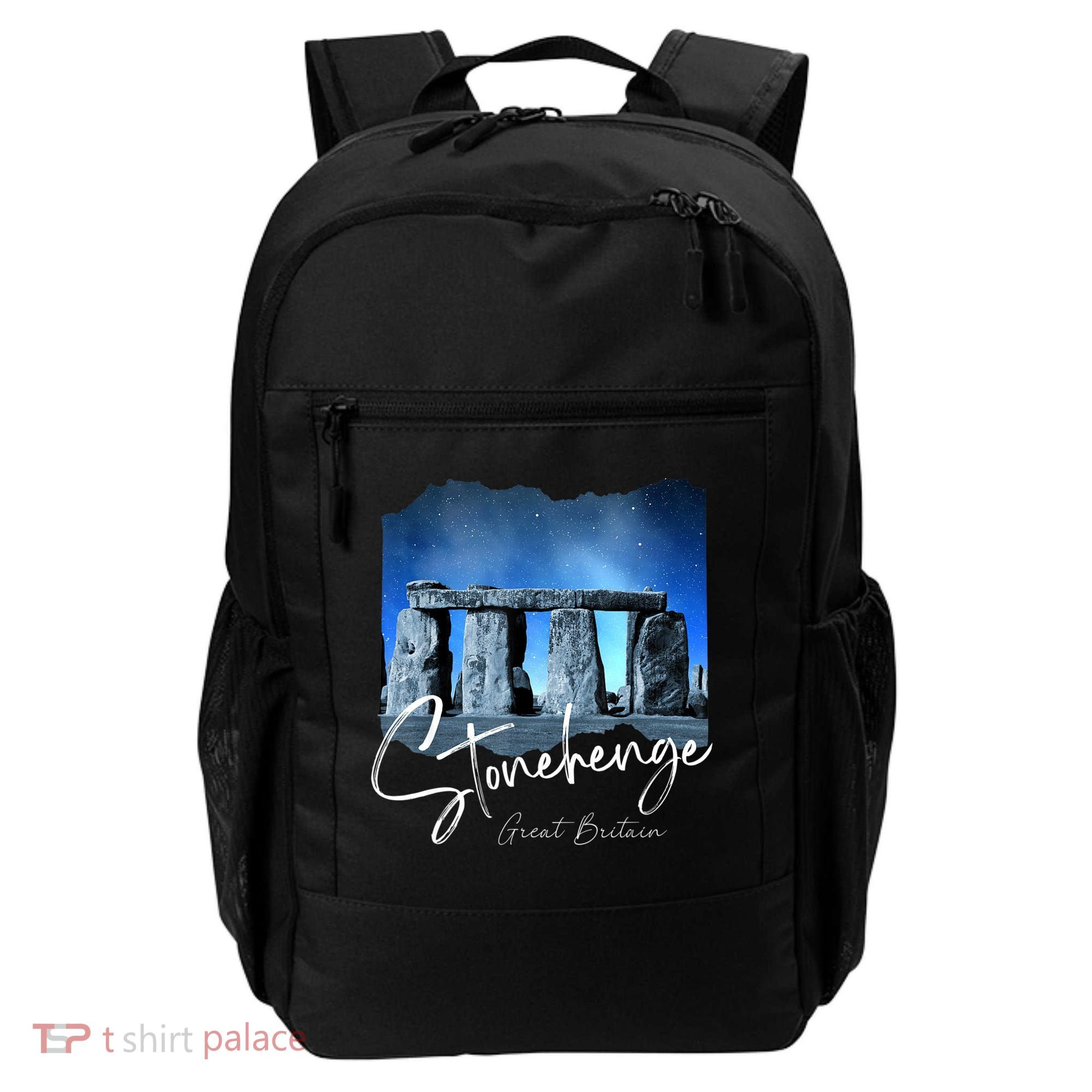 Stonehenge England Souvenir Stonehenge At Night Backpack