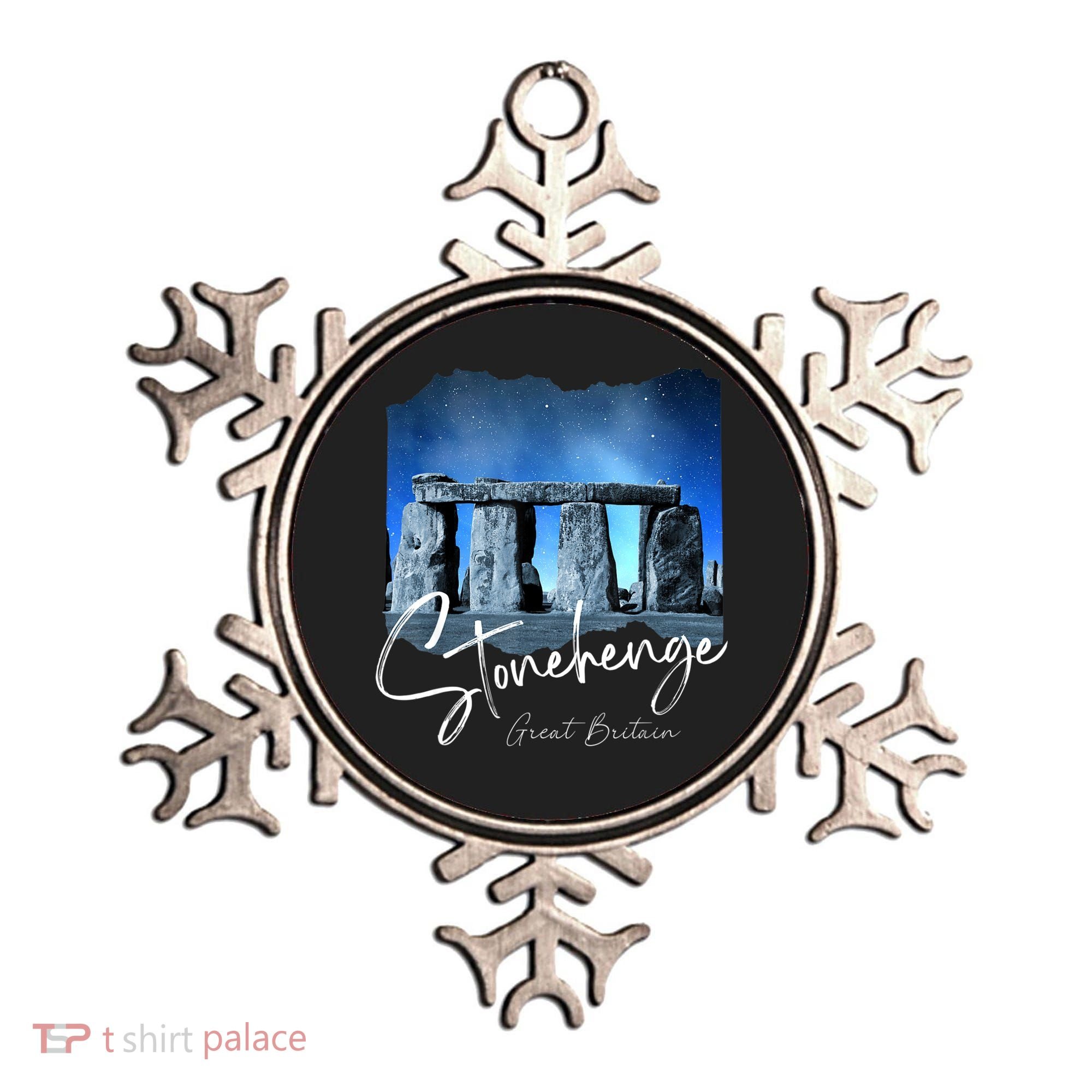 Stonehenge England Souvenir Stonehenge At Night Ornament
