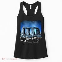 Stonehenge England Souvenir Stonehenge At Night Women's Tank Top thumb 0