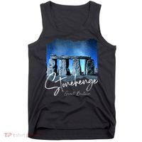 Stonehenge England Souvenir Stonehenge At Night Tank Top thumb 0