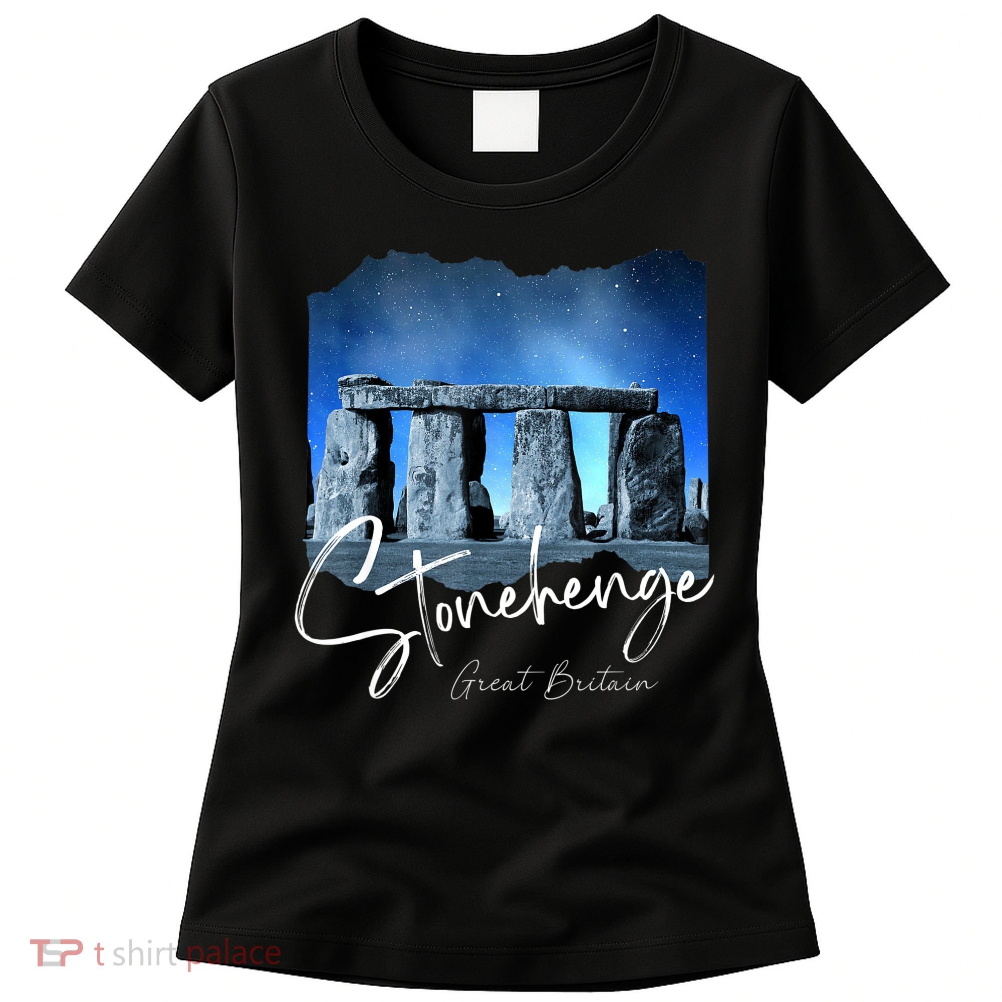 Stonehenge England Souvenir Stonehenge At Night Women's T-Shirt