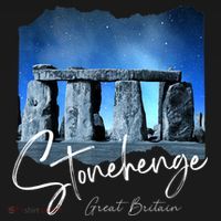 Stonehenge England Souvenir Stonehenge At Night Kids Sweatshirt thumb 2