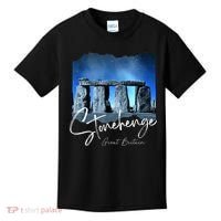 Stonehenge England Souvenir Stonehenge At Night Kids T-Shirt thumb 0