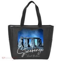 Stonehenge England Souvenir Stonehenge At Night Tote Bag thumb 0