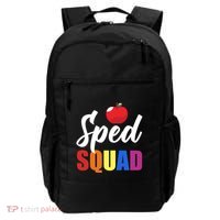 Sped Ed Sped Squad Special Education Teacher Gift Backpack thumb 0