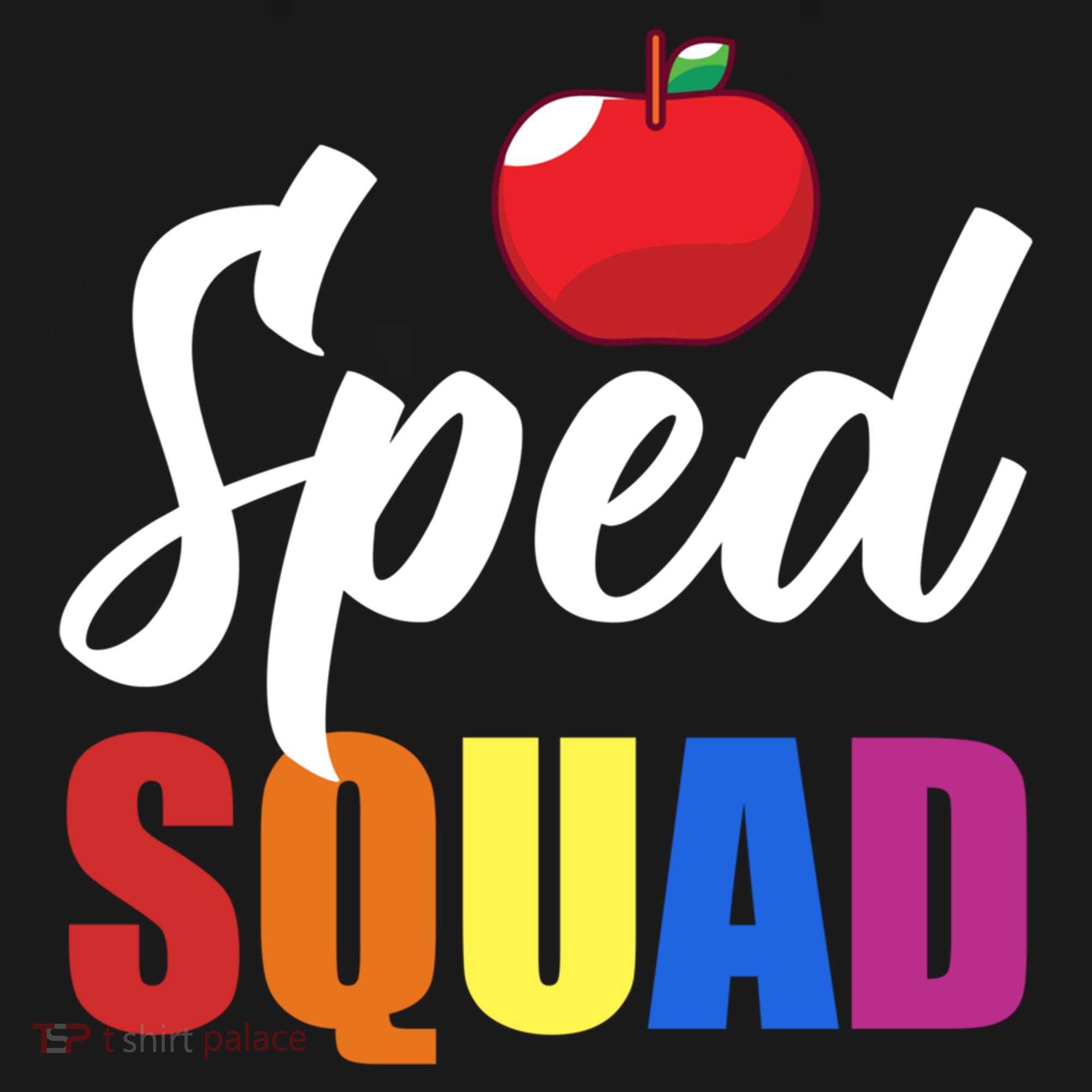 Sped Ed Sped Squad Special Education Teacher Gift Backpack