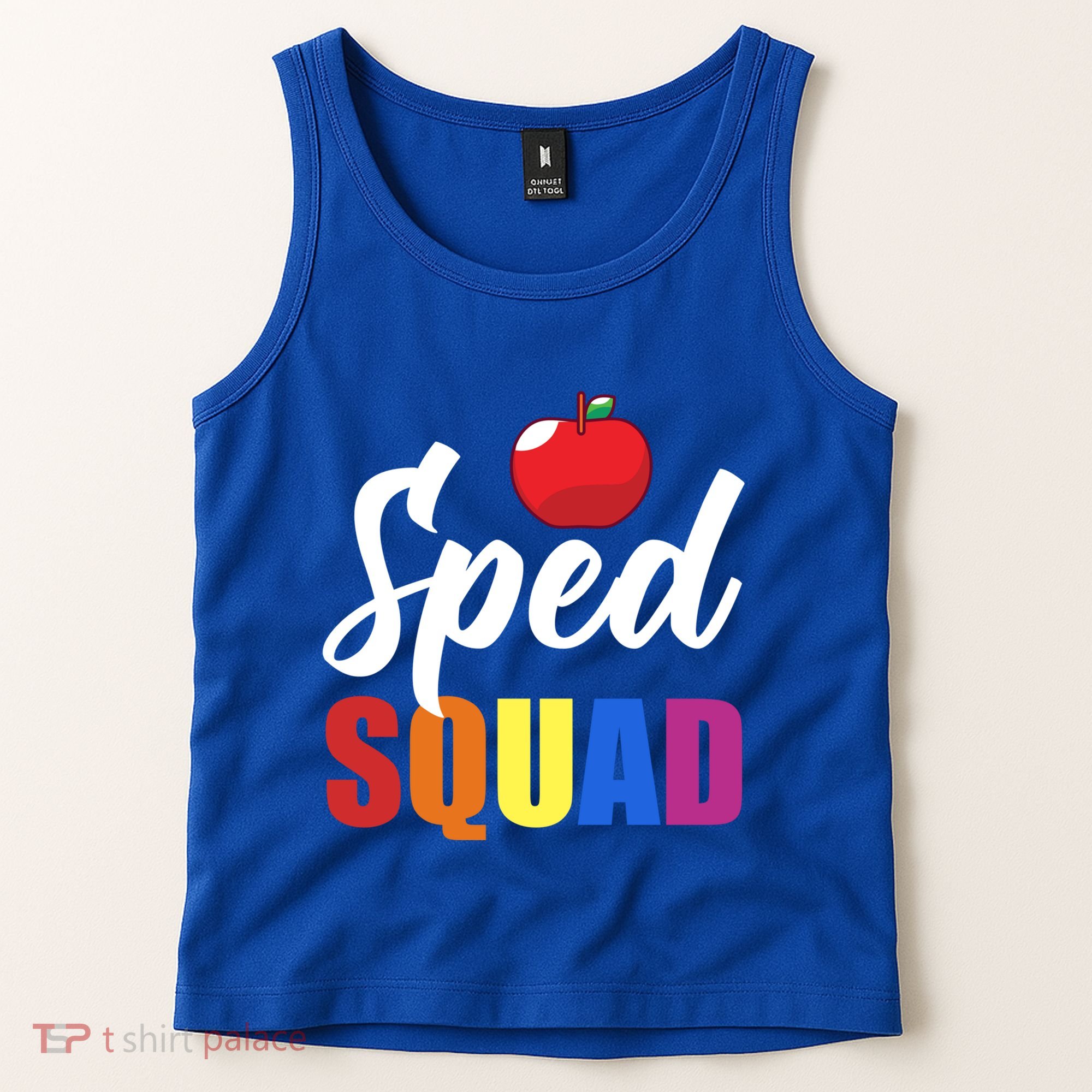 Sped Ed Sped Squad Special Education Teacher Gift Tank Top