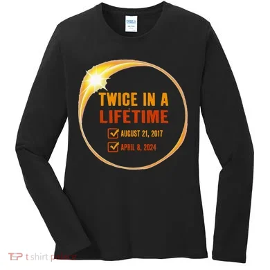 Solar Eclipse Women's Long Sleeve Shirt