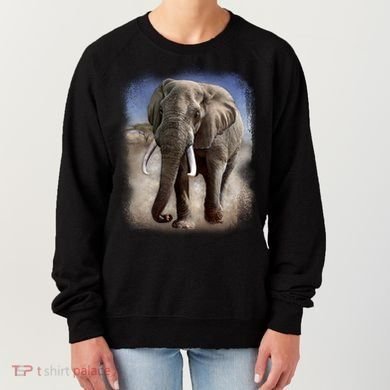 Safari Elephant Women's Sweatshirt