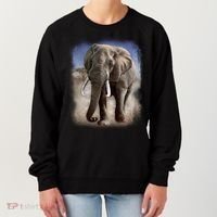 Safari Elephant Women's Sweatshirt thumb 0