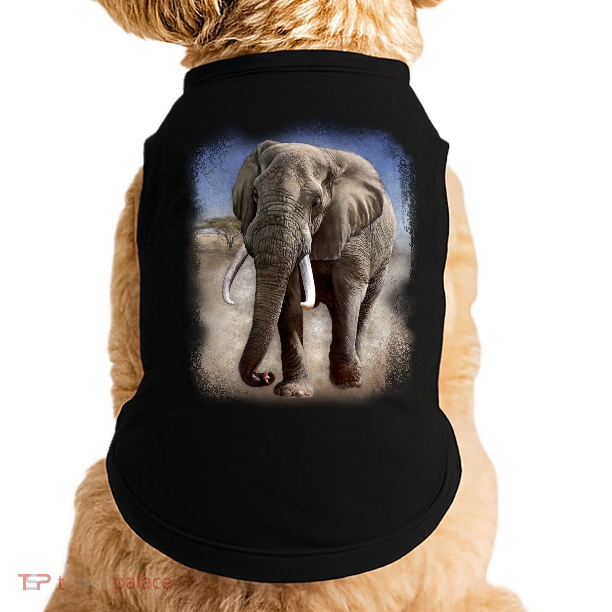 Safari Elephant Doggie Tank
