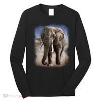 Safari Elephant Long Sleeve Shirt thumb 0