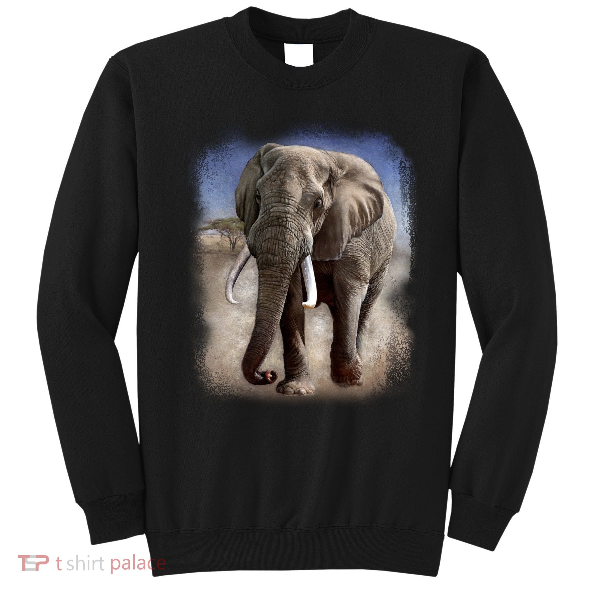 Safari Elephant Sweatshirt