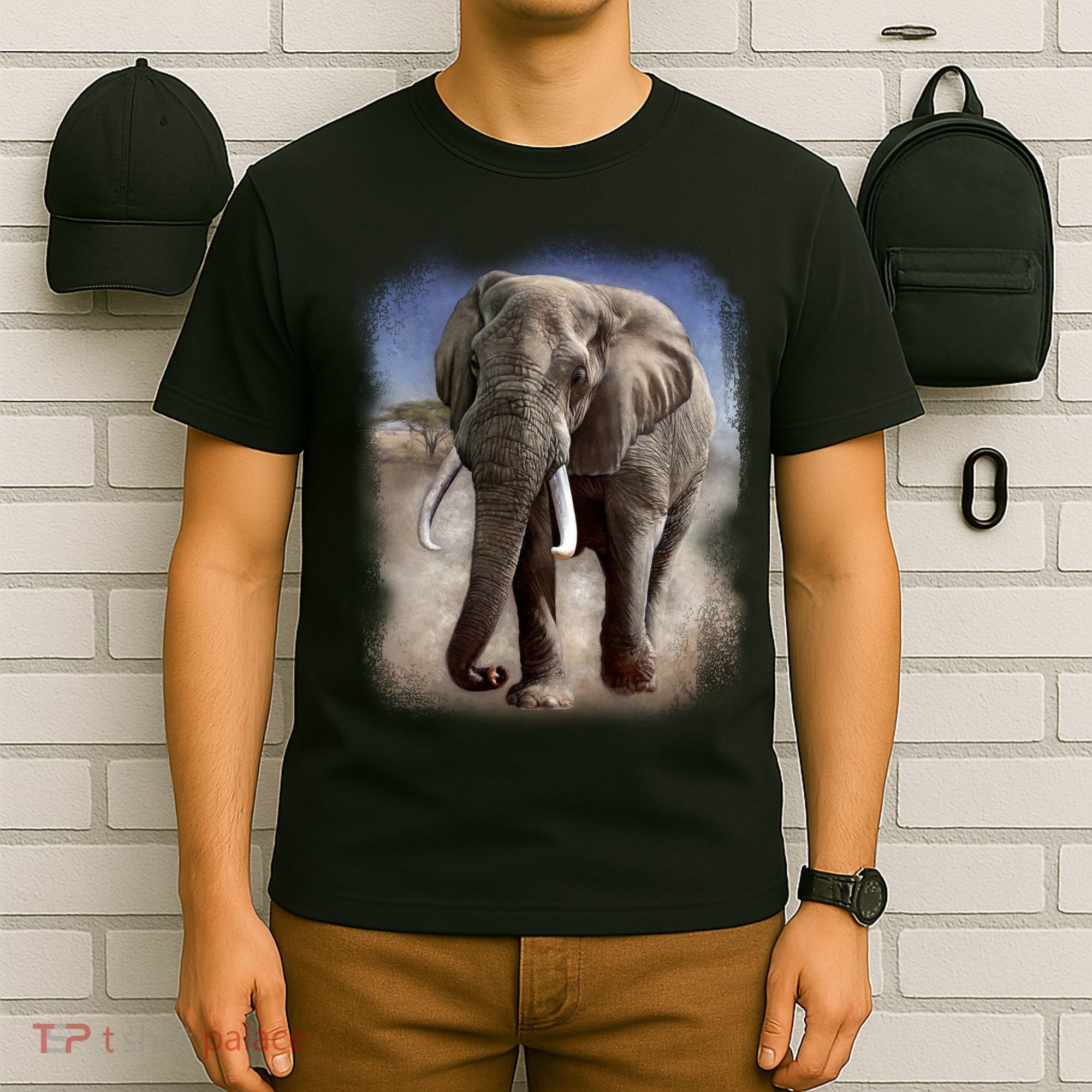 Safari Elephant T-Shirt