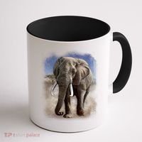 Safari Elephant Coffee Mug thumb 1