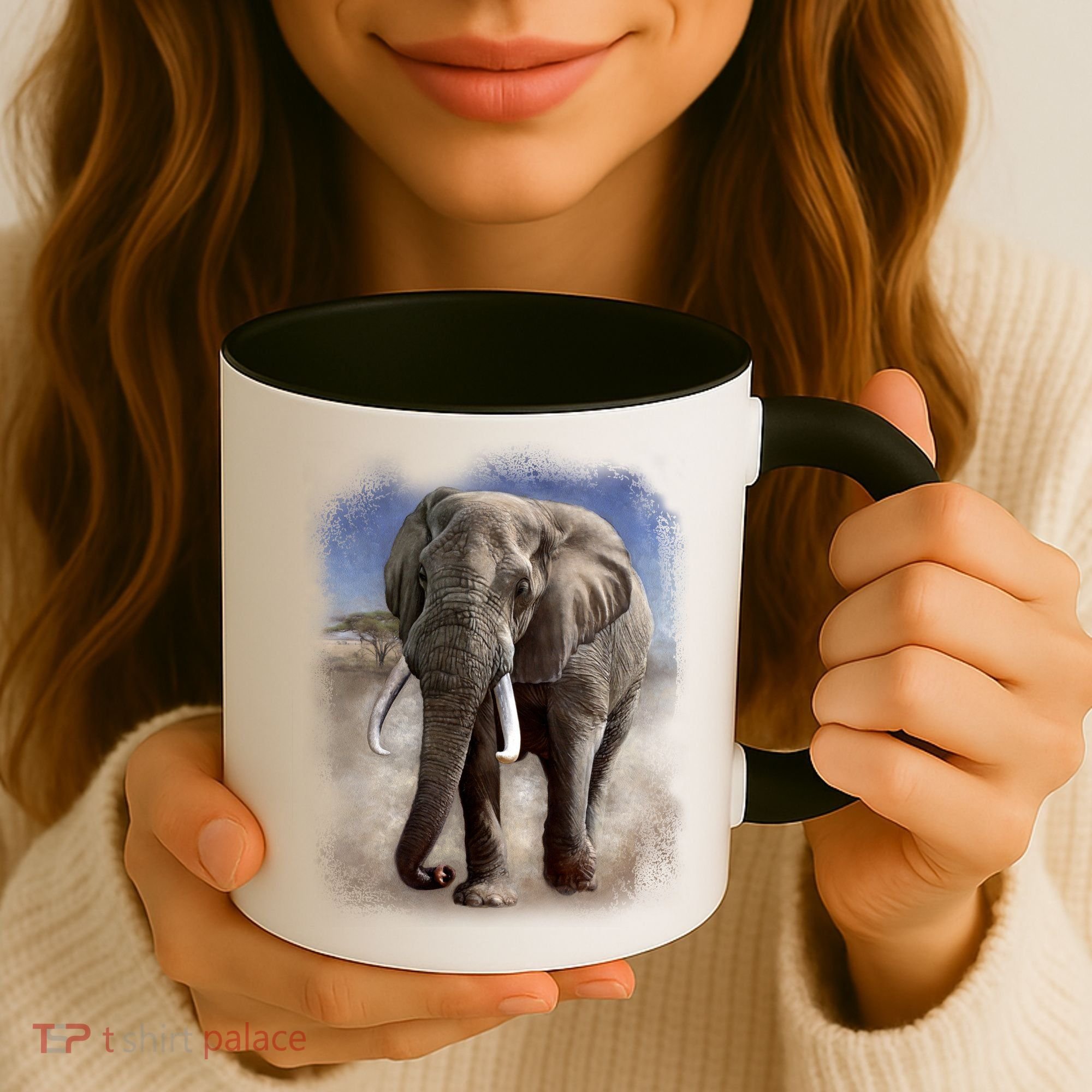 Safari Elephant Coffee Mug