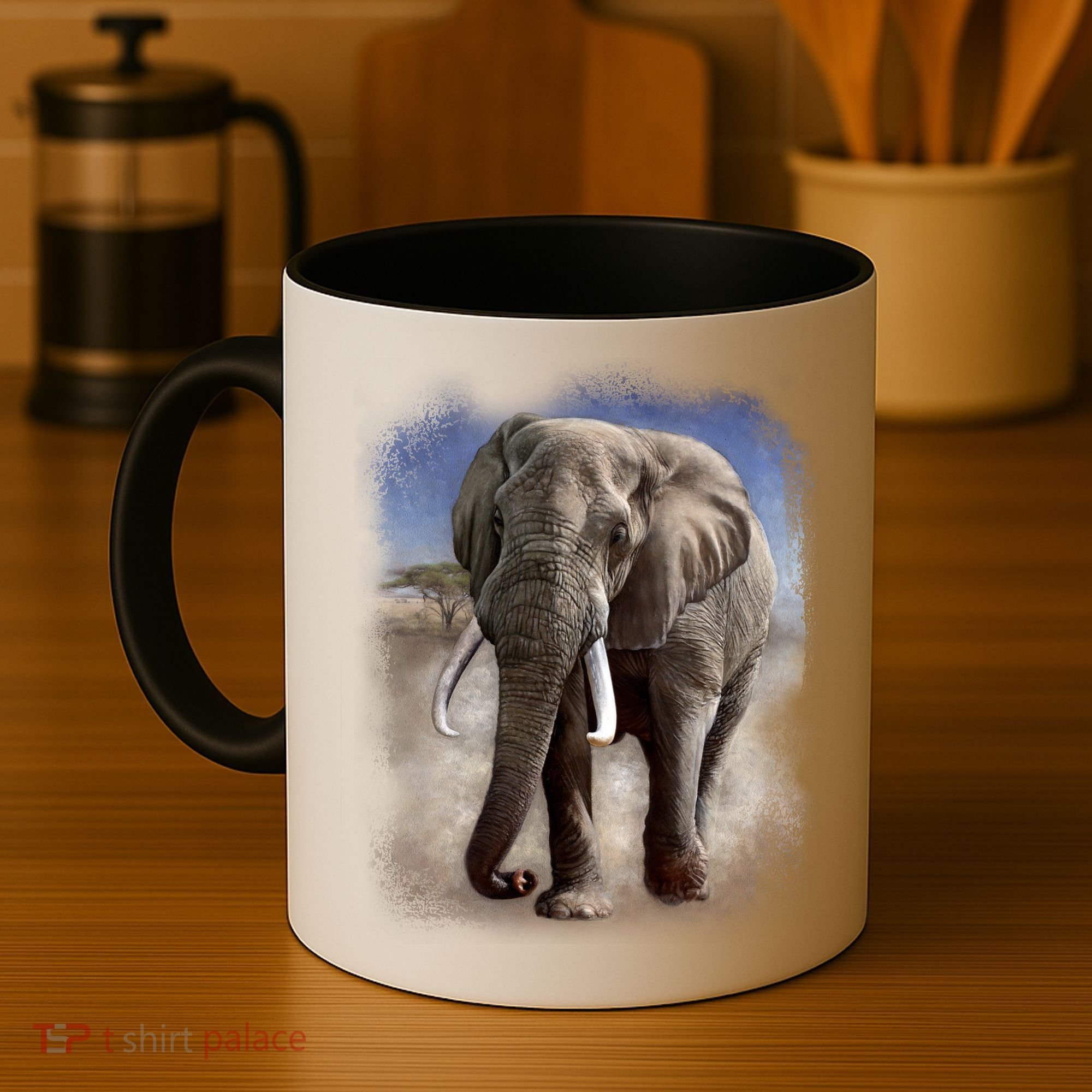 Safari Elephant Coffee Mug