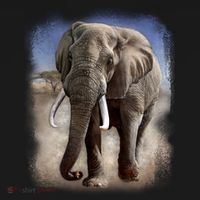 Safari Elephant Mousepad thumb 1
