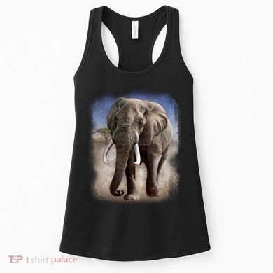 Safari Elephant Women's Tank Top