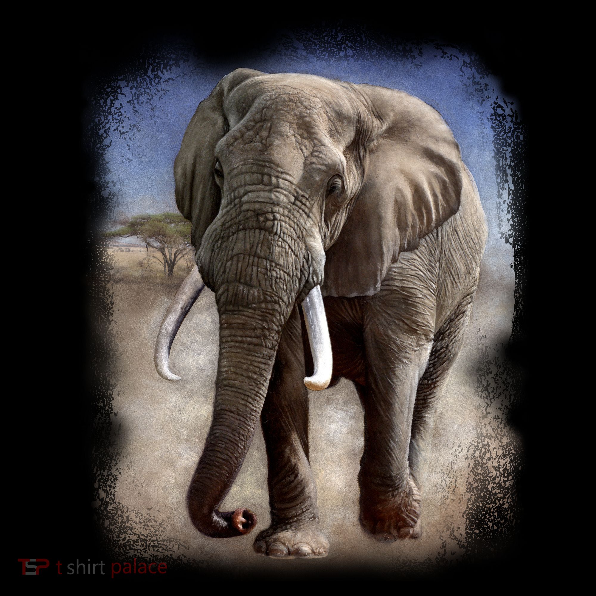 Safari Elephant Women's Tank Top