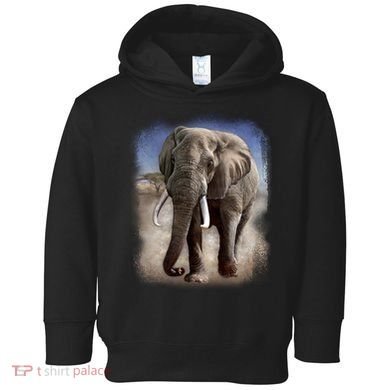 Safari Elephant Toddler Hoodie