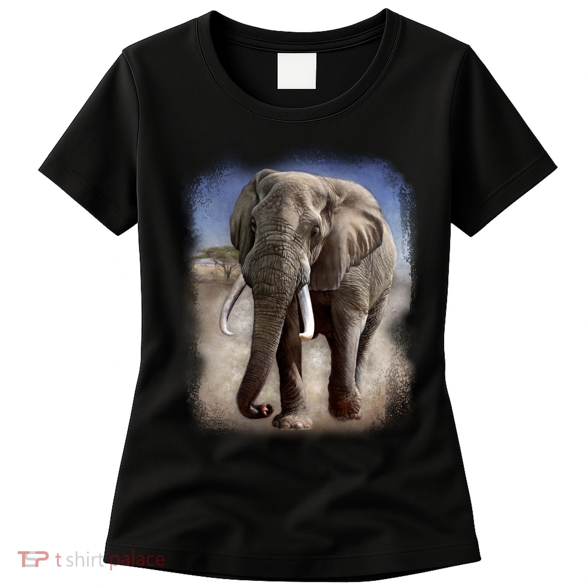 Safari Elephant Women's T-Shirt