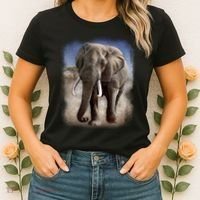 Safari Elephant Women's T-Shirt thumb 2