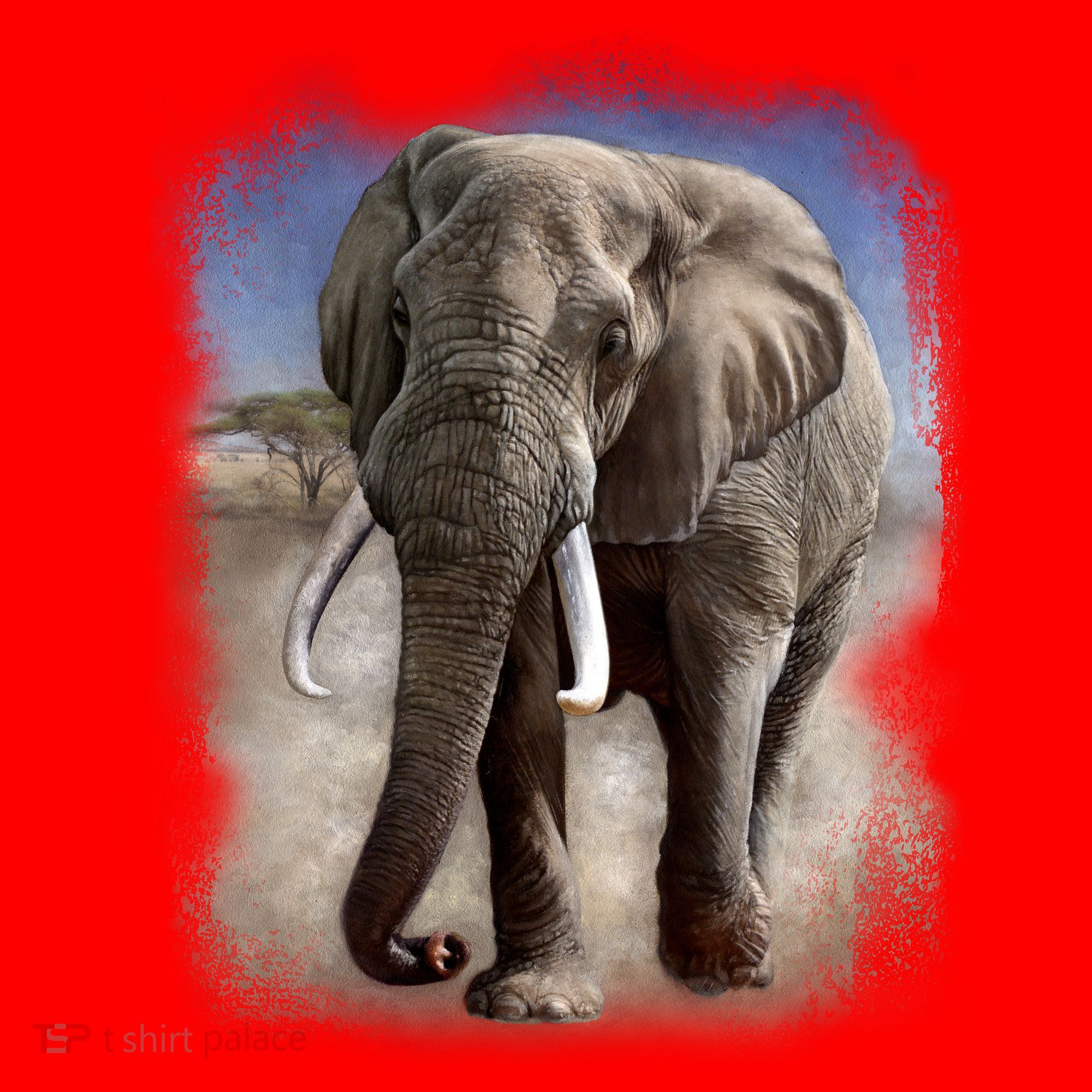 Safari Elephant Santa Hat