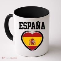 Spain & Espana Soccer & Football Flag Coffee Mug thumb 0
