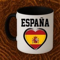 Spain & Espana Soccer & Football Flag Coffee Mug thumb 2
