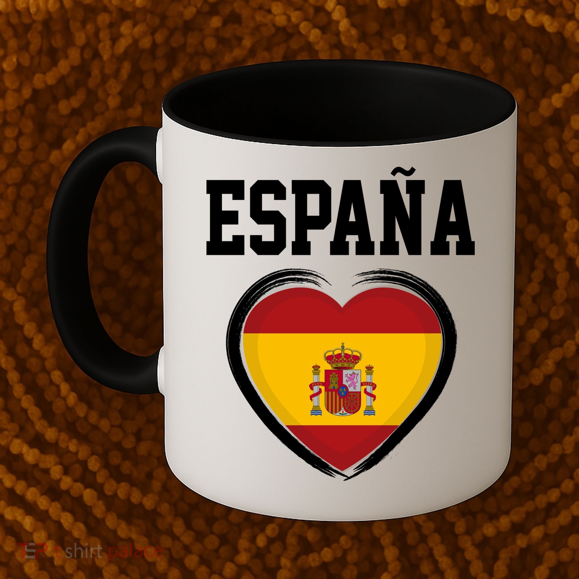 Spain & Espana Soccer & Football Flag Coffee Mug