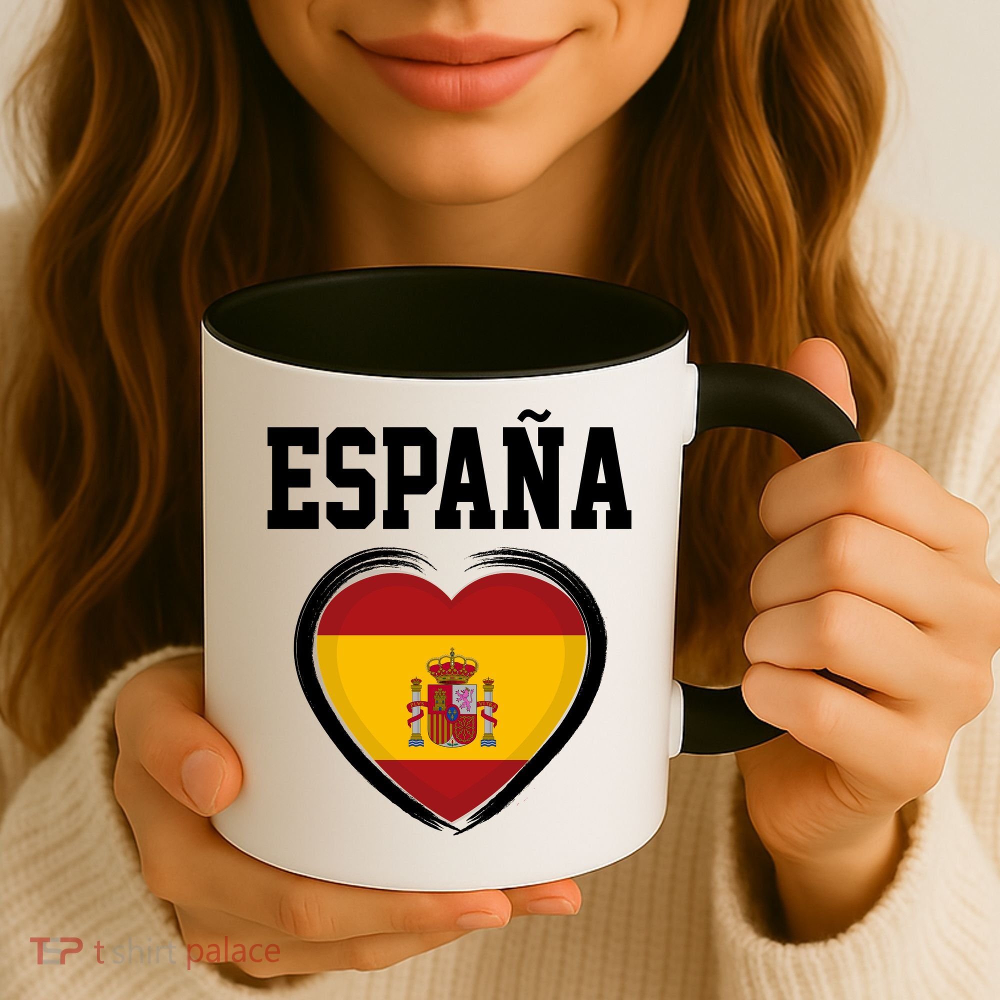 Spain & Espana Soccer & Football Flag Coffee Mug