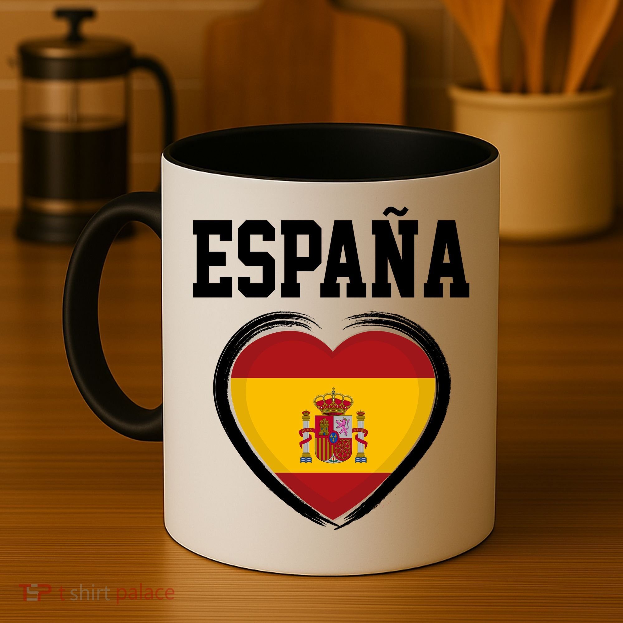 Spain & Espana Soccer & Football Flag Coffee Mug