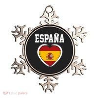 Spain & Espana Soccer & Football Flag Ornament thumb 0