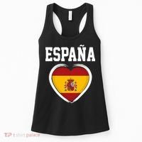 Spain & Espana Soccer & Football Flag Women's Tank Top thumb 0