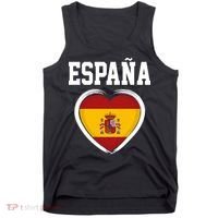 Spain & Espana Soccer & Football Flag Tank Top thumb 0