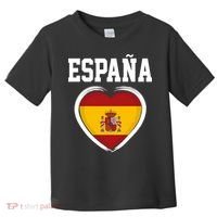 Spain & Espana Soccer & Football Flag Toddler T-Shirt thumb 0