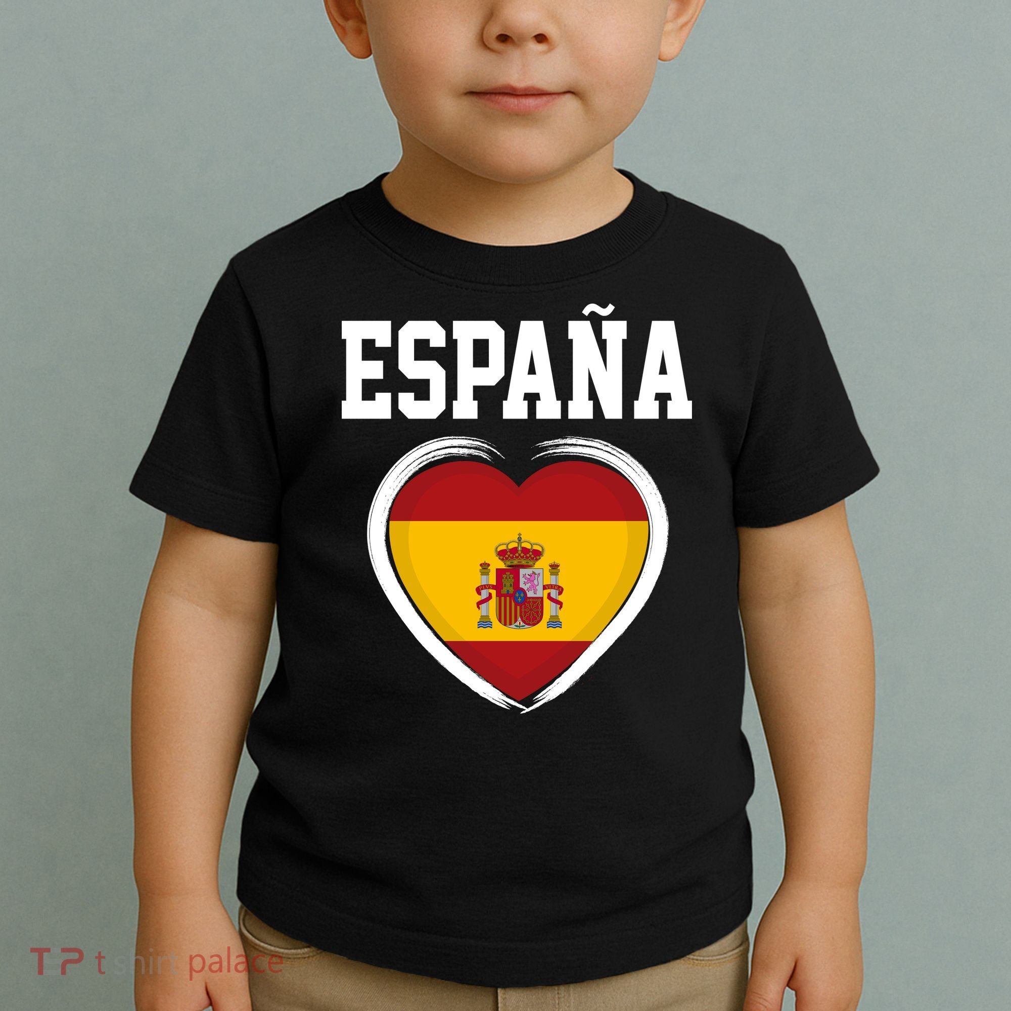 Spain & Espana Soccer & Football Flag Toddler T-Shirt