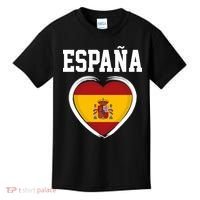 Spain & Espana Soccer & Football Flag Kids T-Shirt thumb 0