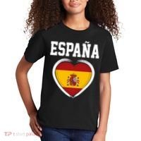 Spain & Espana Soccer & Football Flag Kids T-Shirt thumb 2