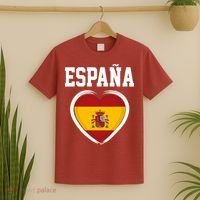 Spain & Espana Soccer & Football Flag T-Shirt thumb 2