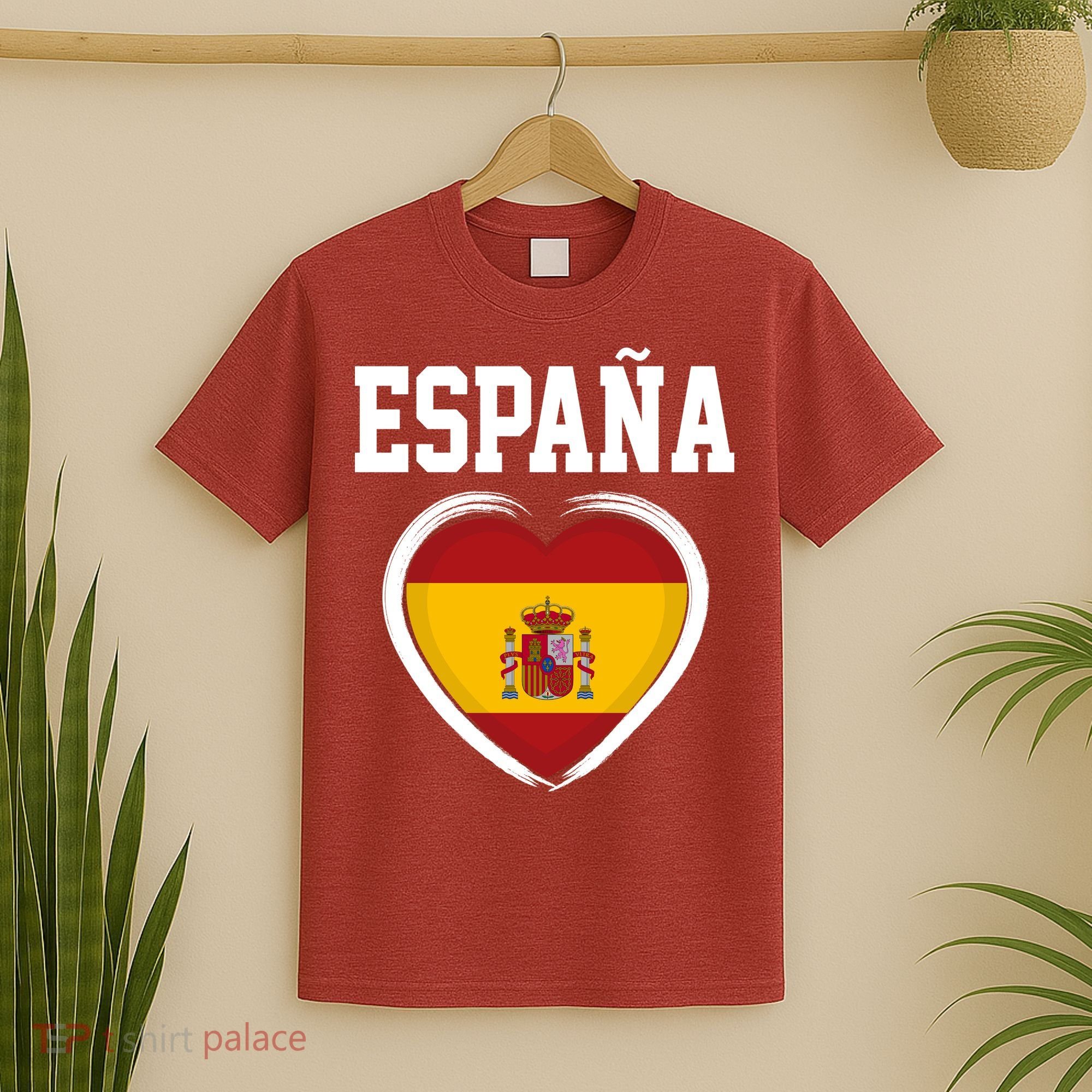 Spain & Espana Soccer & Football Flag T-Shirt