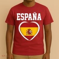 Spain & Espana Soccer & Football Flag T-Shirt thumb 3