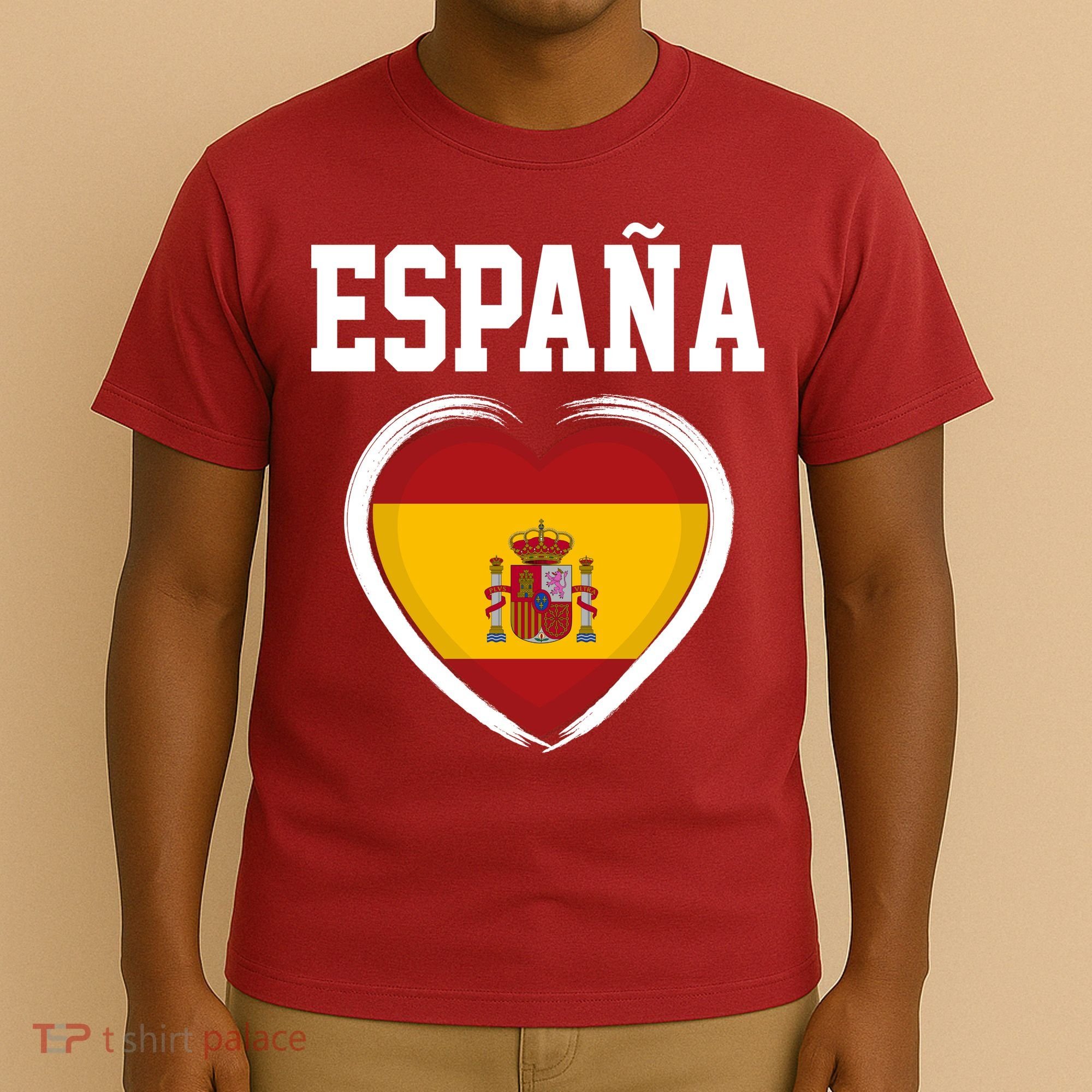 Spain & Espana Soccer & Football Flag T-Shirt