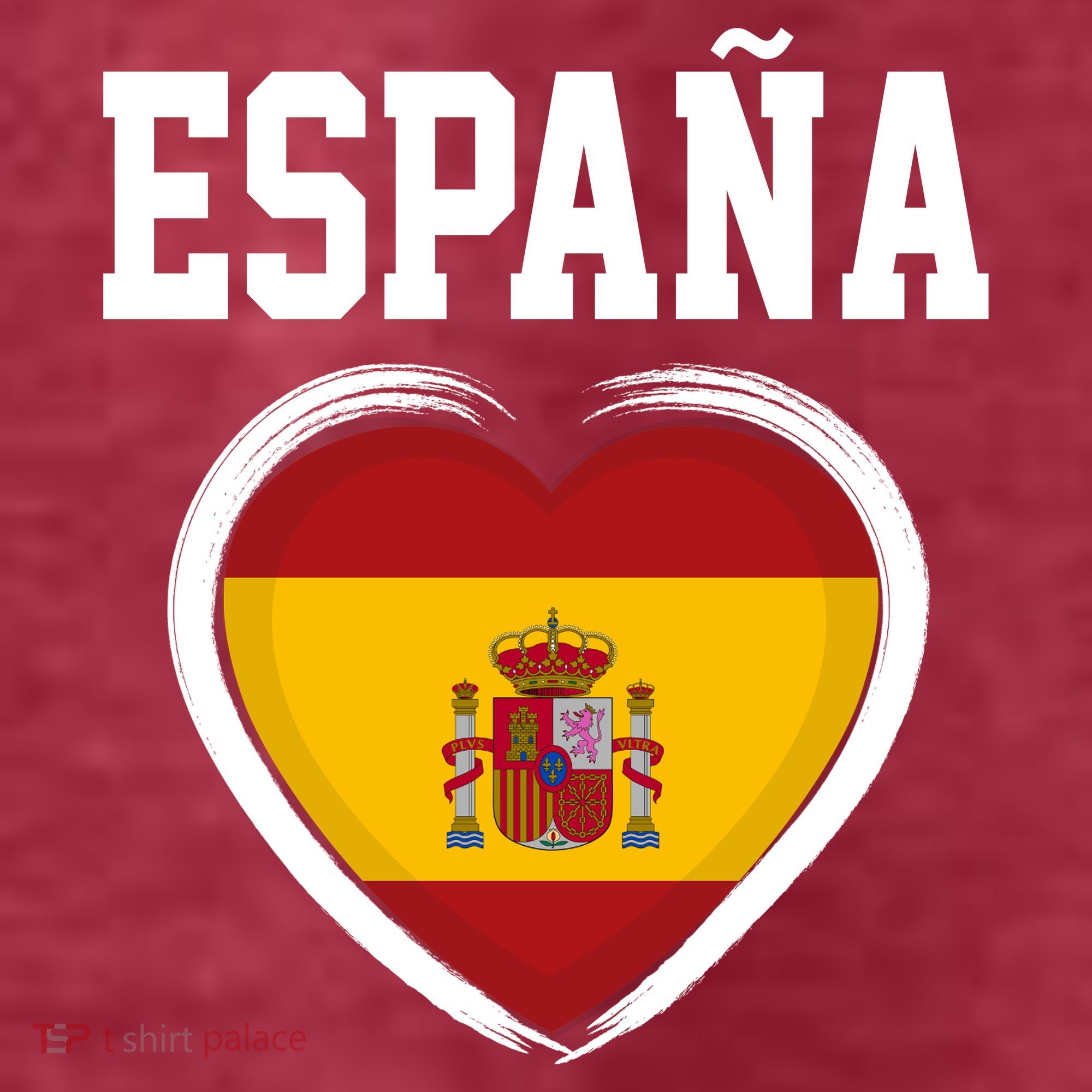 Spain & Espana Soccer & Football Flag T-Shirt