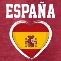 Spain & Espana Soccer & Football Flag Women's T-Shirt thumb 6