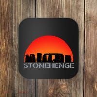 Stonehenge England Stones Archaeologist Wonders Gift Coaster thumb 0