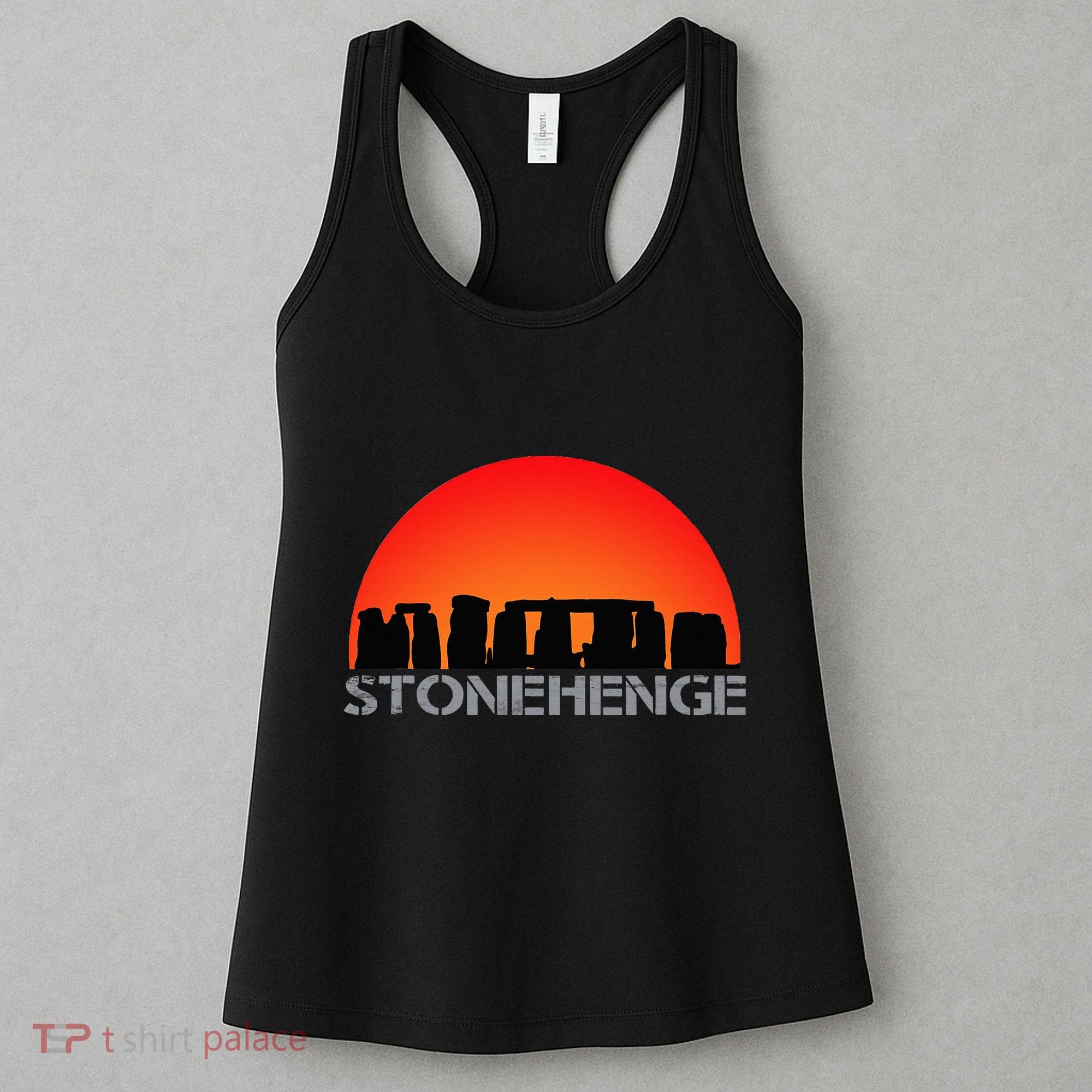 Stonehenge England Stones Archaeologist Wonders Gift Women's Tank Top