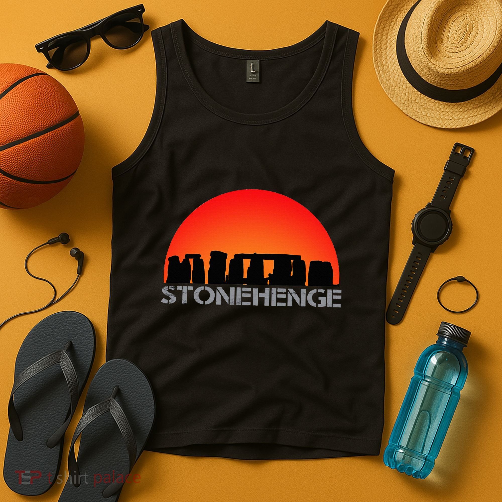 Stonehenge England Stones Archaeologist Wonders Gift Tank Top